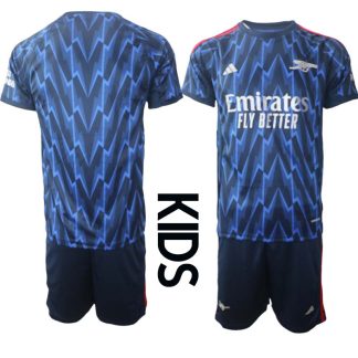 Arsenal Bortaställ Barn 2025/26 – Kortärmad Fotbollströja + Shorts