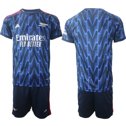 Arsenal Bortaställ Herr 2025/26 – Kortärmad Fotbollströja + Shorts