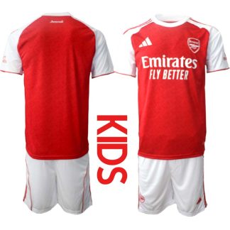 Arsenal Hemmaställ Barn 2025/26 – Kortärmad Fotbollströja + Shorts