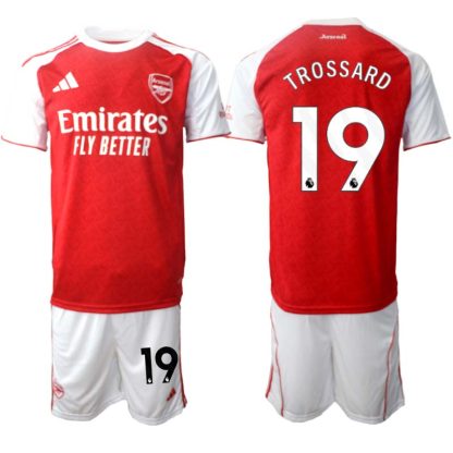 Arsenal Hemmaställ Herr 2025/26 – Leandro Trossard 19 – Kortärmad Fotbollströja + Shorts