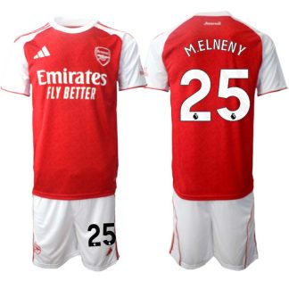 Arsenal Hemmaställ Herr 2025/26 – Mohamed Elneny 25 – Kortärmad Fotbollströja + Shorts