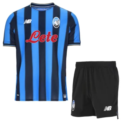 Atalanta BC Barn Hemmaställ 2025/26 – Kortärmad Fotbollsställ med Shorts