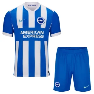 Brighton Hove Albion Barn Hemmaställ 2025/26 – Kortärmad Fotbollsställ med Shorts