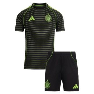 Celtic FC 2025/26 Bortaställ Barn – Kortärmad Fotbollströja med Shorts