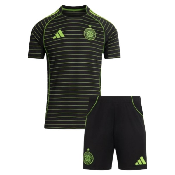 Celtic FC 2025/26 Bortaställ Barn – Kortärmad Fotbollströja med Shorts