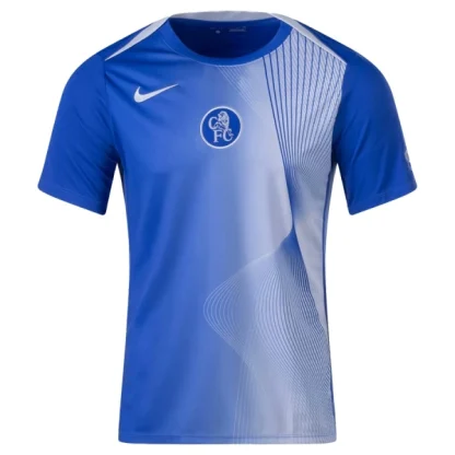 Chelsea Pre-Match Fotbollströja Herr 2025/26 Kortärmad