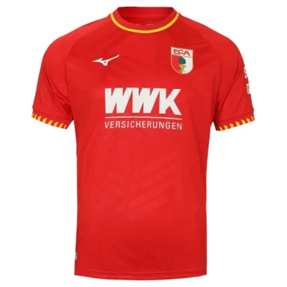 FC Augsburg Herr Bortatröja 2025/26 – Kortärmad Fotbollströja