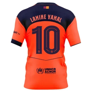 FC Barcelona Herr Tredjetröja 2025/26 – Lamine Yamal 10 – Kortärmad Fotbollströja