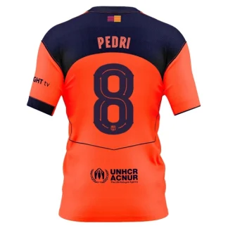 FC Barcelona Herr Tredjetröja 2025/26 – Pedri Gonzalez 8 – Kortärmad Fotbollströja