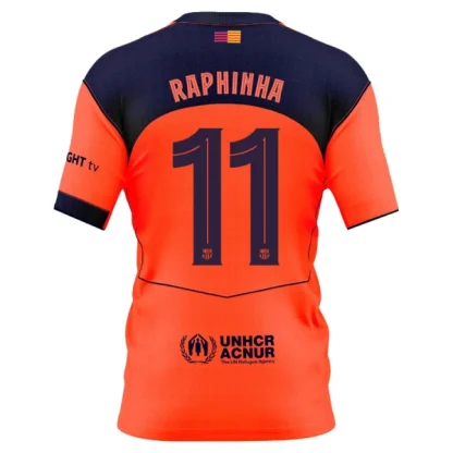FC Barcelona Herr Tredjetröja 2025/26 – Raphinha Belloli 11 – Kortärmad Fotbollströja