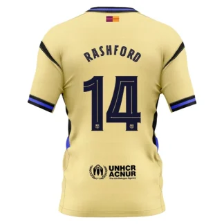 FC Barcelona x Kobe Bryant 2025/26 Herr Bortatröja – Marcus Rashford 14 – Kortärmad Fotbollströja