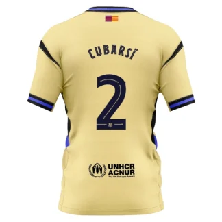 FC Barcelona x Kobe Bryant 2025/26 Herr Bortatröja – Pau Cubarsí 2 – Kortärmad Fotbollströja