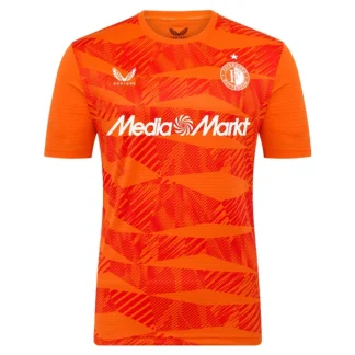 Feyenoord Bortamålvaktströja Herr 2025/26 Orange Kortärmad