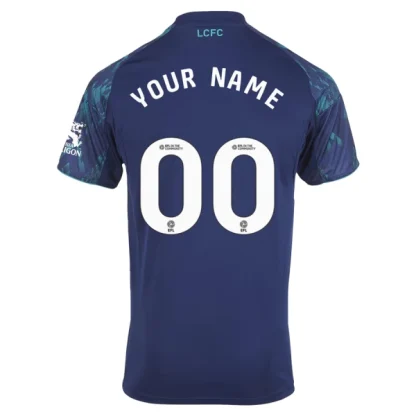 Leicester City Herr Bortatröja 2025/26 – Kortärmad Fotbollströja-1