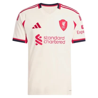 Liverpool Bortatröja 2025/26 Herr Kortärmad Fotbollströja