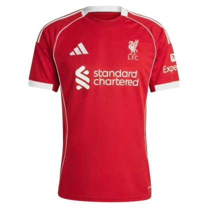 Liverpool Hemmatröja 2025/26 Herr Kortärmad Fotbollströja