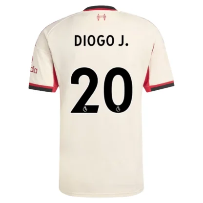 Liverpool Herr Bortatröja 2025/26 – Diogo Jota 20 – Kortärmad Fotbollströja