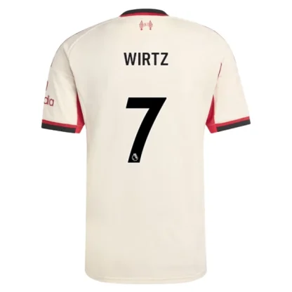 Liverpool Herr Bortatröja 2025/26 – Florian Wirtz 7 – Kortärmad Fotbollströja