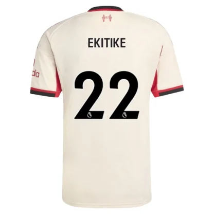 Liverpool Herr Bortatröja 2025/26 – Hugo Ekitike 22 – Kortärmad Fotbollströja