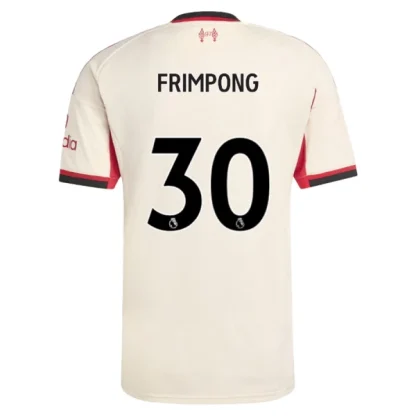 Liverpool Herr Bortatröja 2025/26 – Jeremie Frimpong 30 – Kortärmad Fotbollströja