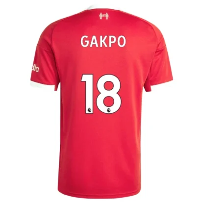 Liverpool Herr Hemmatröja 2025/26 – Cody Gakpo 18 – Kortärmad Fotbollströja