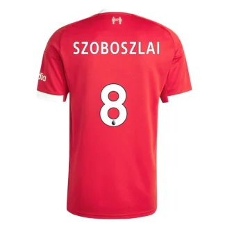 Liverpool Herr Hemmatröja 2025/26 – Dominik Szoboszlai 8 – Kortärmad Fotbollströja