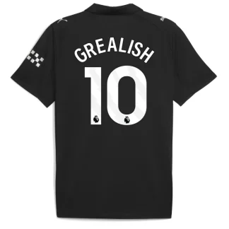 Manchester City Herr Bortatröja 2025/26 – Jack Grealish 10 – Kortärmad Fotbollströja