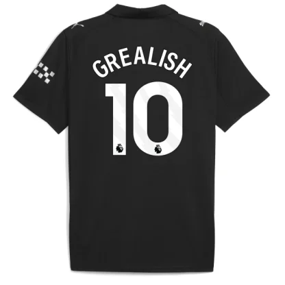 Manchester City Herr Bortatröja 2025/26 – Jack Grealish 10 – Kortärmad Fotbollströja