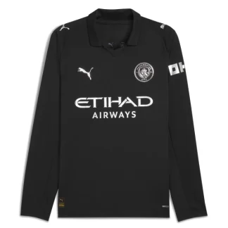 Manchester City Herr Bortatröja 2025/26 Långärmad Fotbollströja