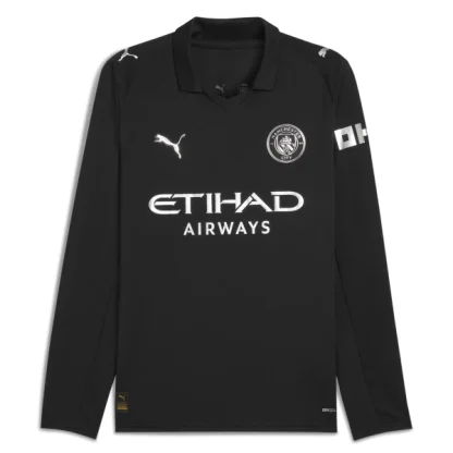 Manchester City Herr Bortatröja 2025/26 Långärmad Fotbollströja