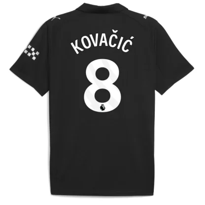 Manchester City Herr Bortatröja 2025/26 – Mateo Kovačić 8 – Kortärmad Fotbollströja