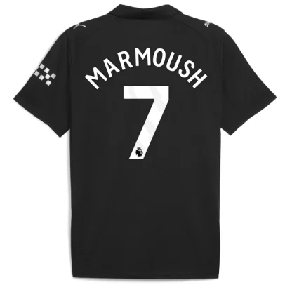 Manchester City Herr Bortatröja 2025/26 – Omar Marmoush 7 – Kortärmad Fotbollströja