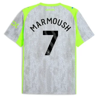 Manchester City Herr Tredjetröja 2025/26 – Omar Marmoush 7 – Kortärmad Fotbollströja