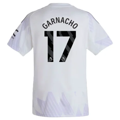 Manchester United Herr Bortatröja 2025/26 – Alejandro Garnacho 17 – Kortärmad Fotbollströja