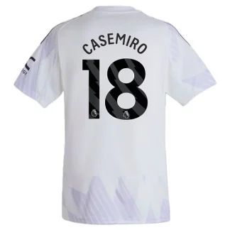 Manchester United Herr Bortatröja 2025/26 – Casemiro 18 – Kortärmad Fotbollströja