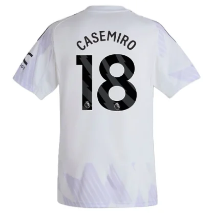 Manchester United Herr Bortatröja 2025/26 – Casemiro 18 – Kortärmad Fotbollströja