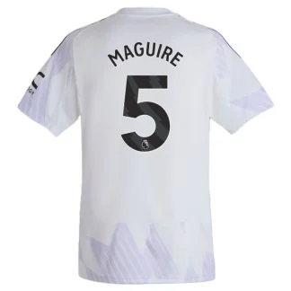 Manchester United Herr Bortatröja 2025/26 – Harry Maguire 5 – Kortärmad Fotbollströja