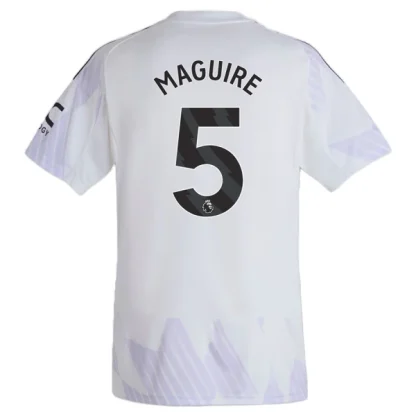 Manchester United Herr Bortatröja 2025/26 – Harry Maguire 5 – Kortärmad Fotbollströja