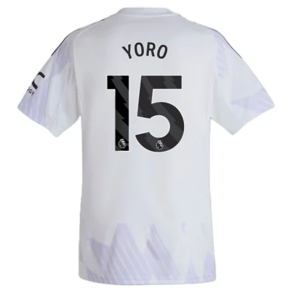 Manchester United Herr Bortatröja 2025/26 – Leny Yoro 15 – Kortärmad Fotbollströja