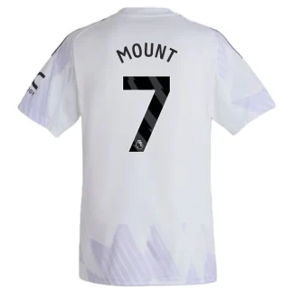 Manchester United Herr Bortatröja 2025/26 – Mason Mount 7 – Kortärmad Fotbollströja
