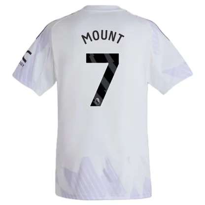 Manchester United Herr Bortatröja 2025/26 – Mason Mount 7 – Kortärmad Fotbollströja