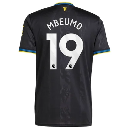Manchester United Herr Tredjetröja 2025/26 – Bryan Mbeumo 19 – Kortärmad Fotbollströja