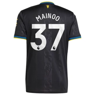 Manchester United Herr Tredjetröja 2025/26 – Kobbie Mainoo 37 – Kortärmad Fotbollströja