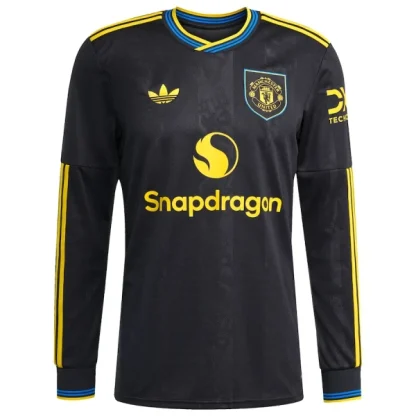 Manchester United Herr Tredjetröja 2025/26 – Långärmad Fotbollströja