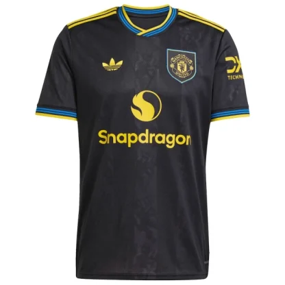 Manchester United Tredjetröja 2025/26 Herr Kortärmad Fotbollströja