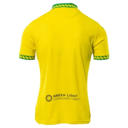 Norwich City Herr Hemmatröja 2025/26 – Kortärmad Fotbollströja-1