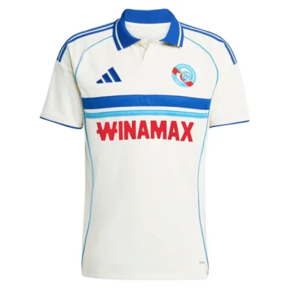 RC Strasbourg Herr Bortatröja 2025/26 – Kortärmad Fotbollströja