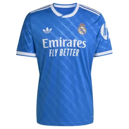 Real Madrid Hemmatröja 2025/26 Herr Kortärmad Fotbollströja