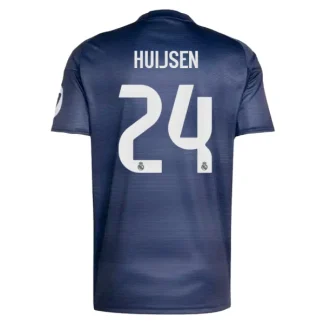 Real Madrid Herr Bortatröja 2025/26 – Dean Huijsen 24 – Kortärmad Fotbollströja