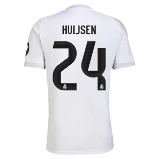 Real Madrid Herr Hemmatröja 2025/26 – Dean Huijsen 24 – Kortärmad Fotbollströja